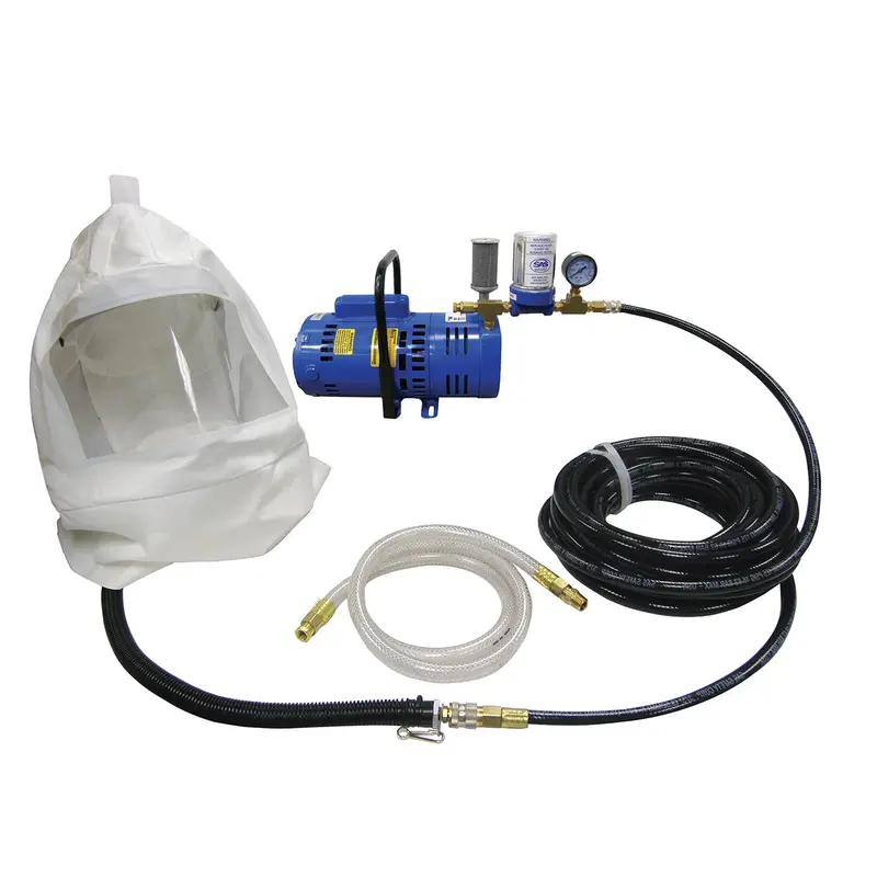 One-Person Hood Supplied Ai Sas9800-18 Sas Safety 1