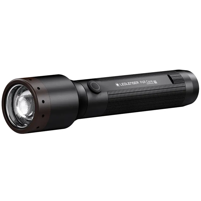 P6r Core Rechargeable Flashlight, 900 Lumens Led880516 Ledlenser Inc 1