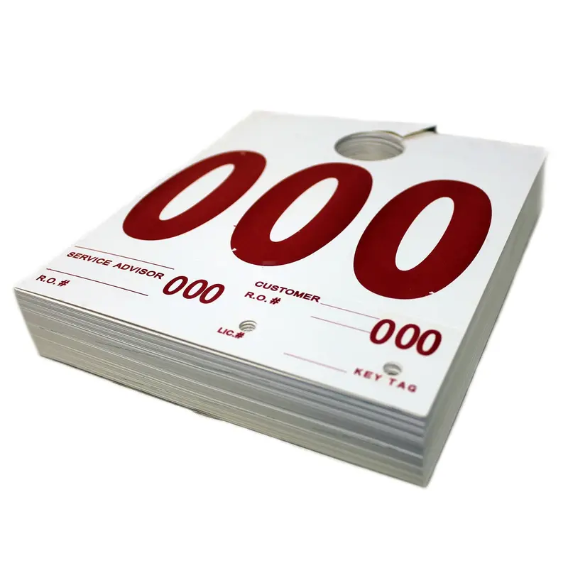 Petoskey Plastics 000-999 Dispatch Numbers, Dual Sided Heavy Cardstock Petfb-P9933-50 Petoskey Plastics 1