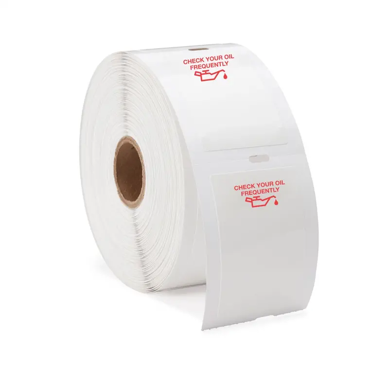 Petoskey Plastics (1 Roll/500) Generic Labels W/ Red Oil Can Image Petfb-P9933-45 Petoskey Plastics 1