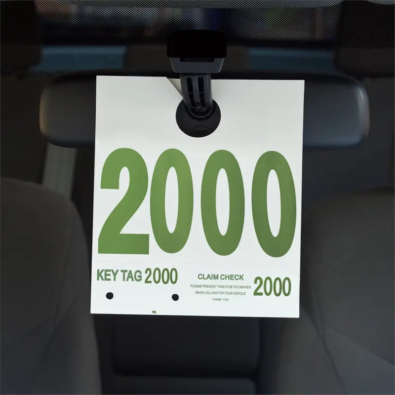 Petoskey Plastics 2,000-2,999 Dispatch Numbers, Dual Sided Heavy Cardstock Petfb-P9933-52 Petoskey Plastics 1