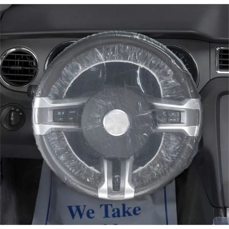 Petoskey Plastics 500Ea Steering Wheel Covers, Shower Cap Petfb-P9933-82 Petoskey Plastics 1