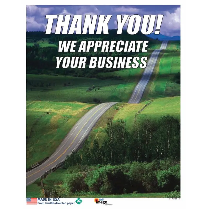 Petoskey Plastics Color Country Road Glossy Back Paper Floor Mat Petm0758gb2260a Petoskey Plastics 1