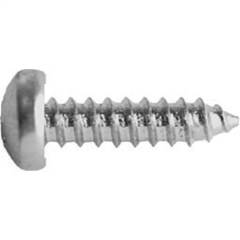 Philips Pan Head Sheet Metal Screw Bright  Zinc, Screw Size: 8 X 1", Quantity: 10 Abd6385 Auto Body Doctor 1
