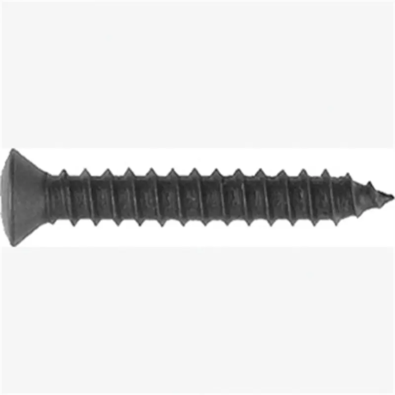 Phillips Oval Head Sheet Metal Screws Size: 8 X 1", Head Size: #6, Finish: Black, Qty: 10 Abd6322 Auto Body Doctor 1
