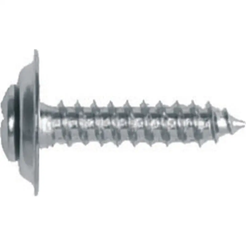 Phillips Oval Head Trim Screw, Size: 10 X 1", Head Size: #8, Finish: Chrome, Qty: 100 Abd6307b Auto Body Doctor 1