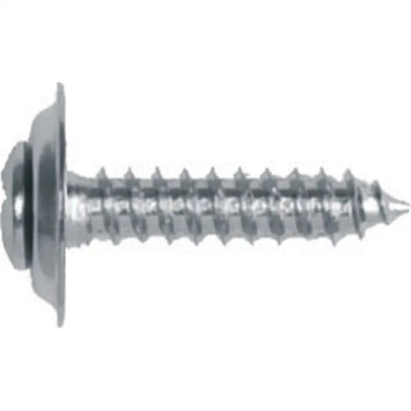Phillips Oval Head Trim Screw, Size: 10 X 3/4", Head Size: #8, Finish: Chrome, Qty: 10 Abd6306 Auto Body Doctor 1