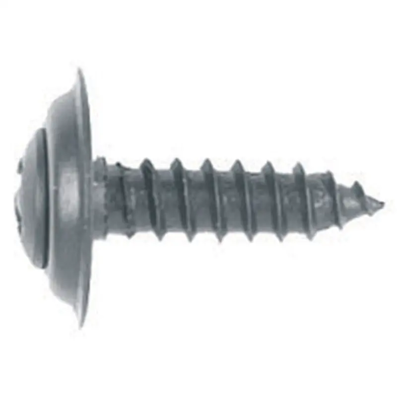 Phillips Oval Head Trim Screw, Size: 8 X 3/4", Head Size: #6, Finish: Black Phosphate, Qty: 100 Abd6309b Auto Body Doctor 1