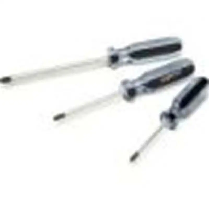 Phillips Screwdriver, #4 Tip, With 8" Shaft, Clear Handle Wlmw30969 Wilmar Corp. / Performance Tool 1