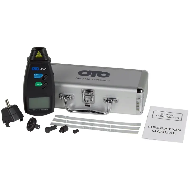 Phototach Contact/Non-Contact Tachometer Otc3665 Otc 1