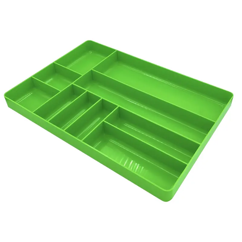 Plastic Tray Organizer, 11 In. X 16 In., 10-Compartment Vimv510 Vim Products 1