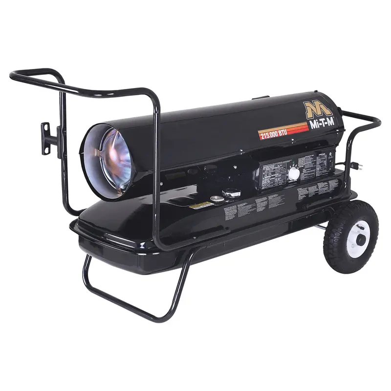 Portable Kerosene 215,000 Btu Forced Air Heater Mtmmh-0215-0M10 Mi-T-M 1