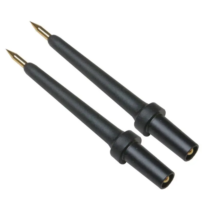 Power Probe Tek 2-Pack 3 In. Banana Jack Tip, Black Pprpptk0024 Power Probe Tek 1