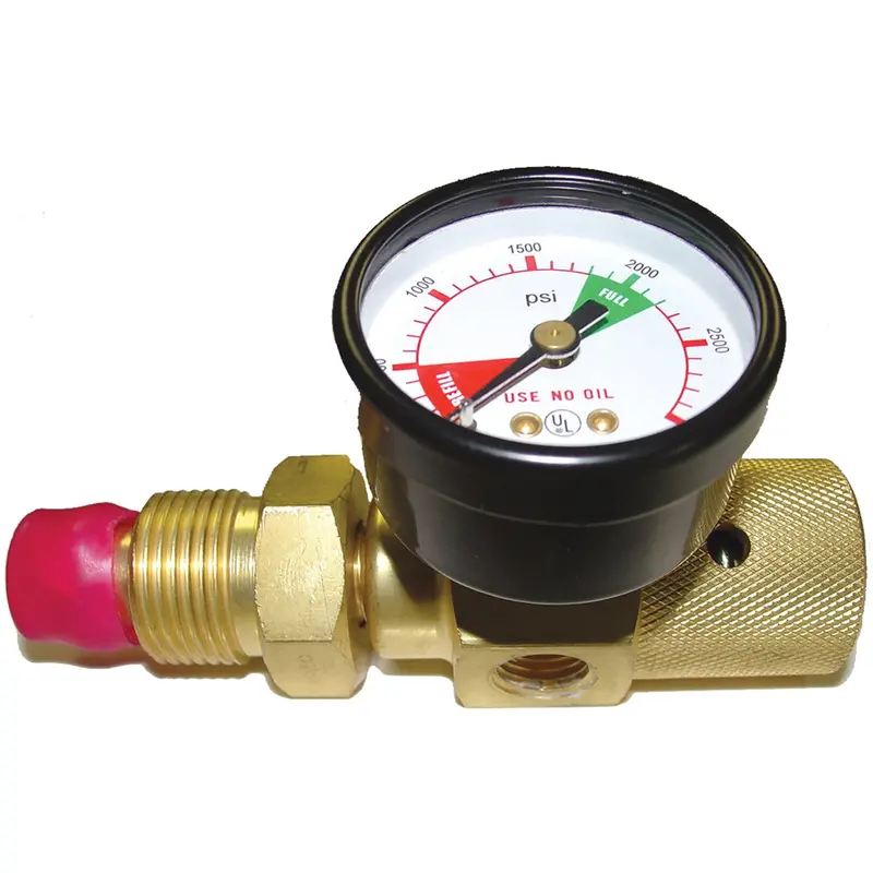 Pre-Set Gas Flow Regulator, 100 Psi Vct200-22-227Ng Vacutec 1