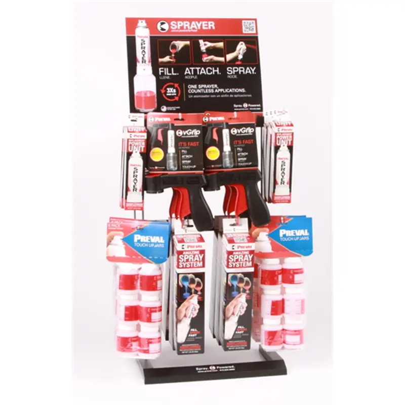 Preval Counter Display Pve0224-1 Preval Sprayer 1