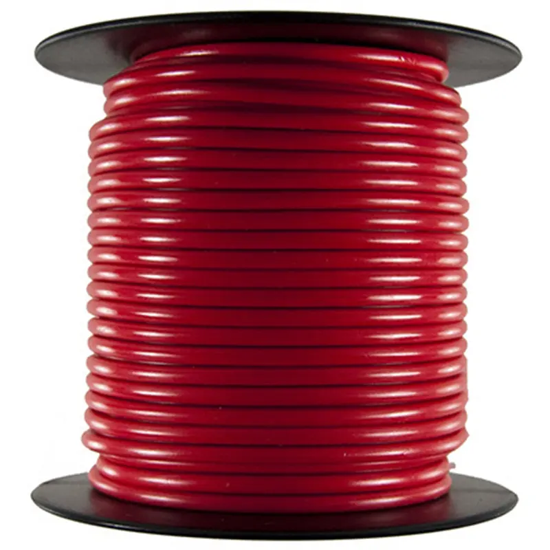 Primary Wire - 8 Awg, Red 25 Ft. Jtt82f The Best Connection 1