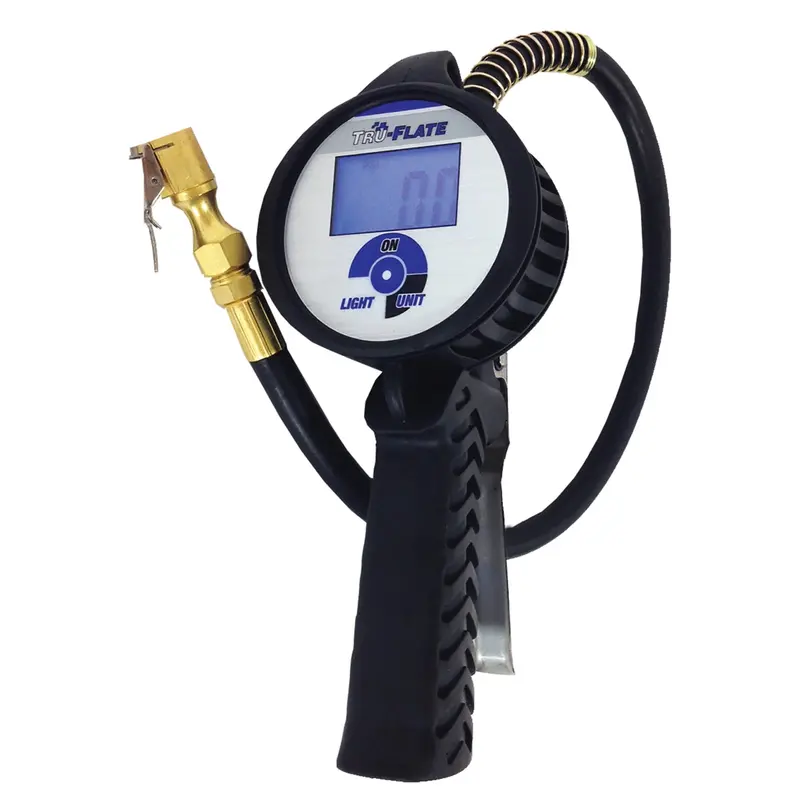 Professional Lock On Style Digital Inflator Gauge Trf17-877 Plews Edelmann 1