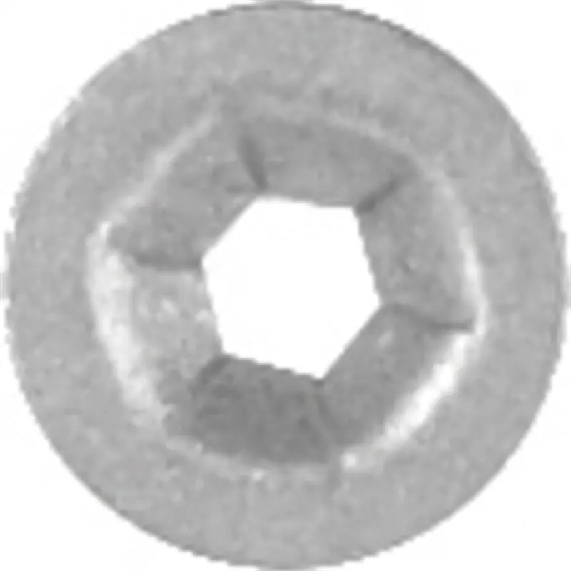 Push On Type Retainer Zinc Finish, Screw Size: 1/8" Stud, 3/8" Flange, Quantity: 10 Abd6274 Auto Body Doctor 1
