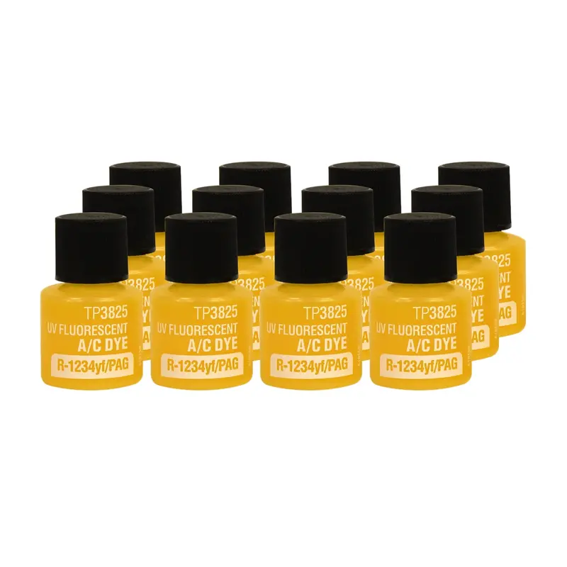 R-1234Yf A/C Dye 1/4 Oz. Bottles (12-Pack) Tratp3825-P12 Tracer Products 1