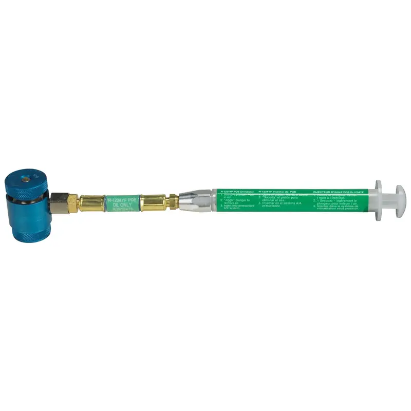 R1234yf Poe Oil Only Syringe-Type Injector Rob18470 Robinair 1