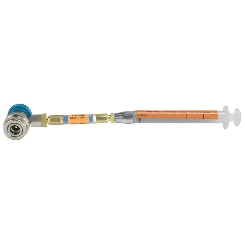 R134a Oil Injector Rob18490 Robinair 1