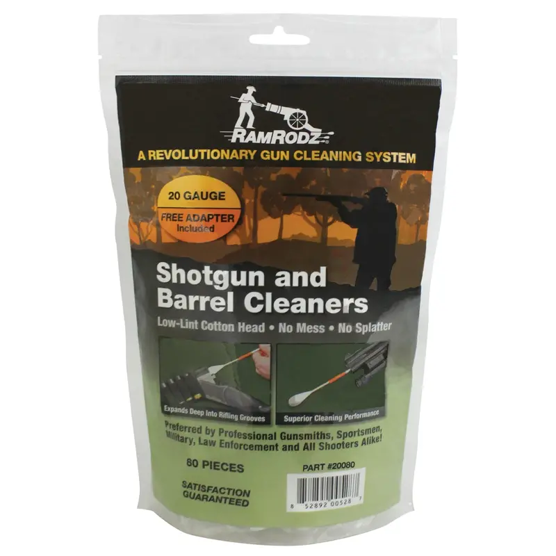 Ramrodz 20 Gauge Shotgun And Barrel Cleaners Rdz20080 Ramrodz 1