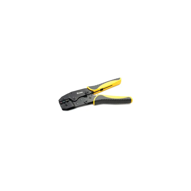 Ratcheting Wire Terminal Crimper Tit11477 Titan 1