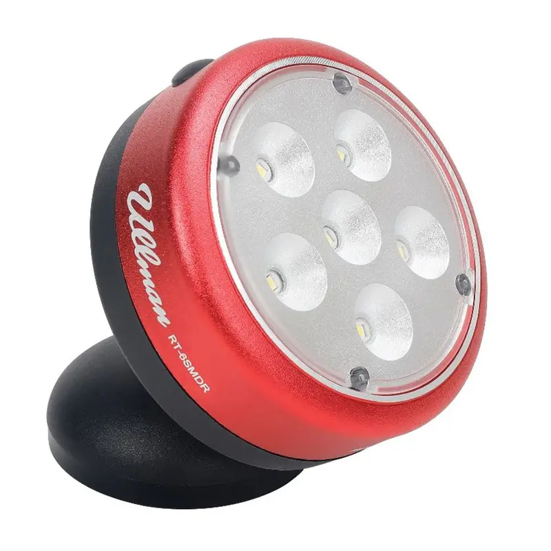 Rechargeable 6 Smd Rotating Magnetic Work Light Ullrt-6Smdr Ullman Devices Corp. 1
