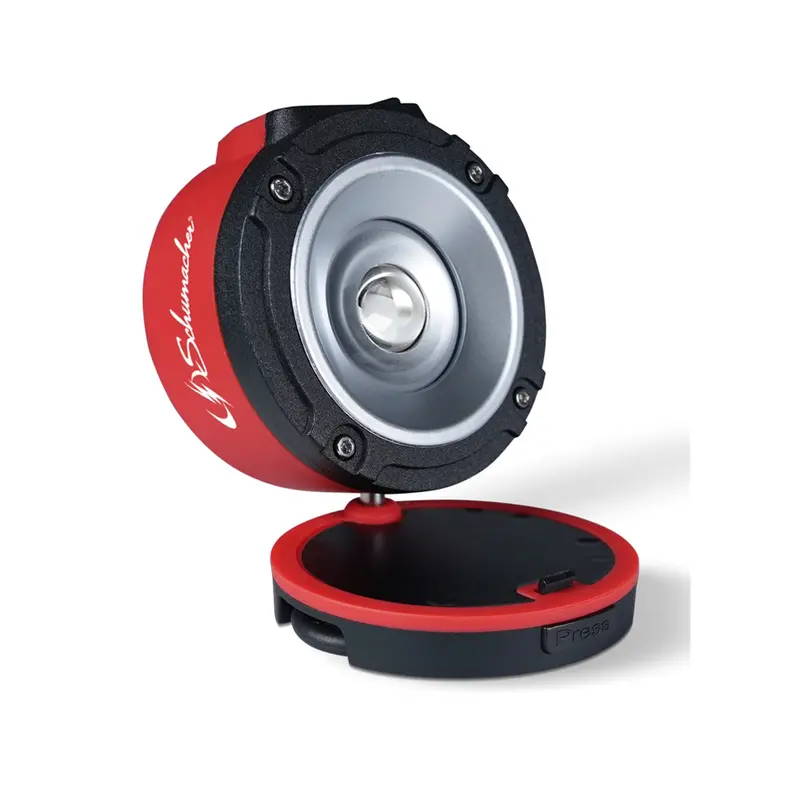 Rechargeable 6W Cob Led Worklight With Magnetic 360 Degree Swivel Base Scusl886ru Schumacher Electric 1