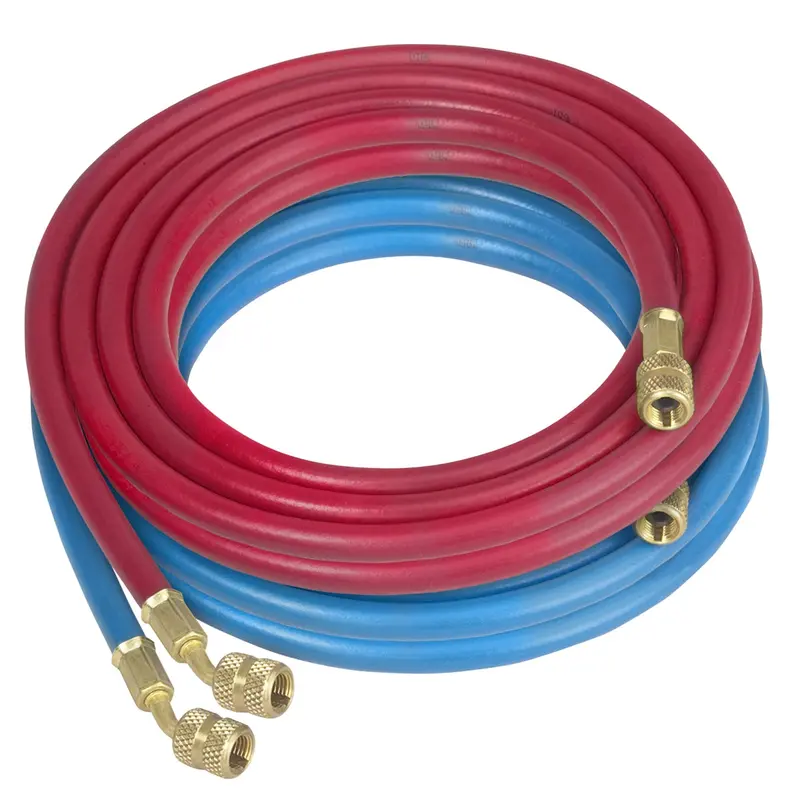 Red & Blue Hose Kit 20Ft Rob68020 Robinair 1
