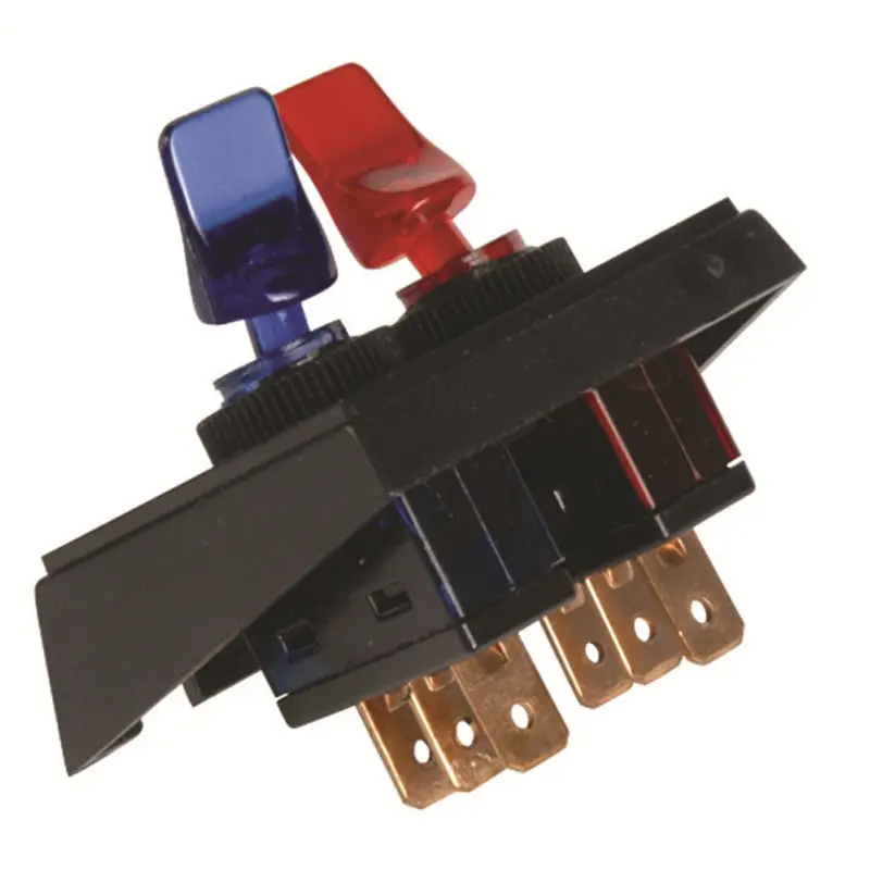 Red/Blue Illum Duckbills/Panel Mount Combo 1 Set Jtt2986f The Best Connection 1