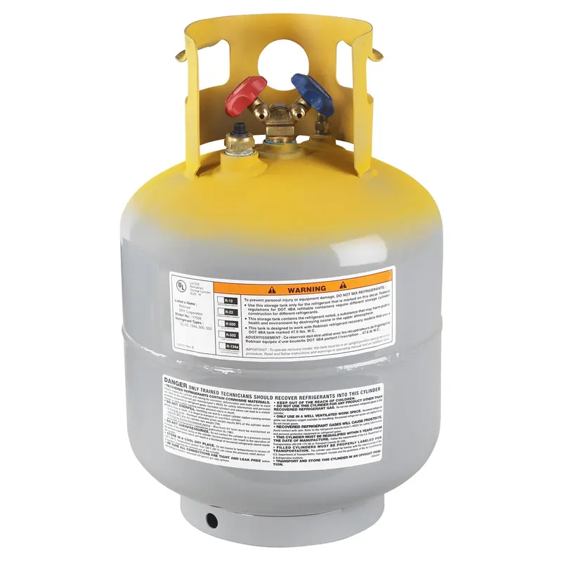 Robinair 50 Lb. A/C Refrigerant Tank Rob17572 Robinair 1