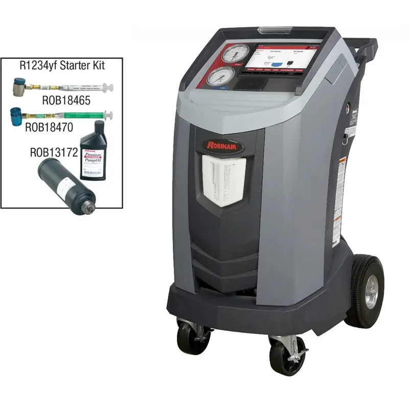 Robinair Premier R-1234Yf Recover, Recycle And Recharge Machine Bundle Robac1234-9Bun Robinair 1