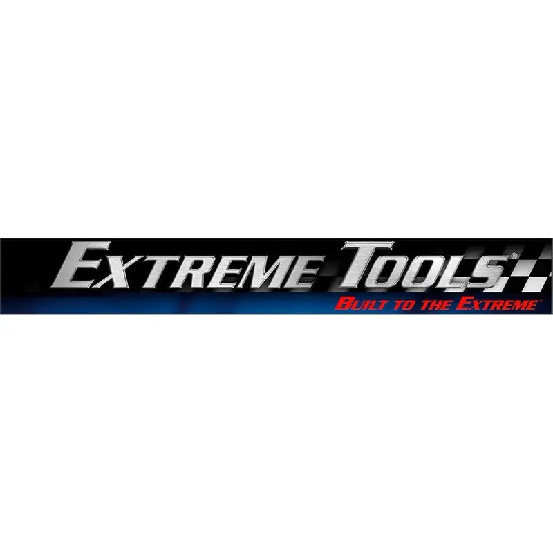Rx Series 55" 12 Drawer 25" Deep Roller Cabinet - Black With Gloss Red Handles And Trim  150 Lb Slides  Mag Wheels Extrx552512rcbkrd-X Extreme Tools 1