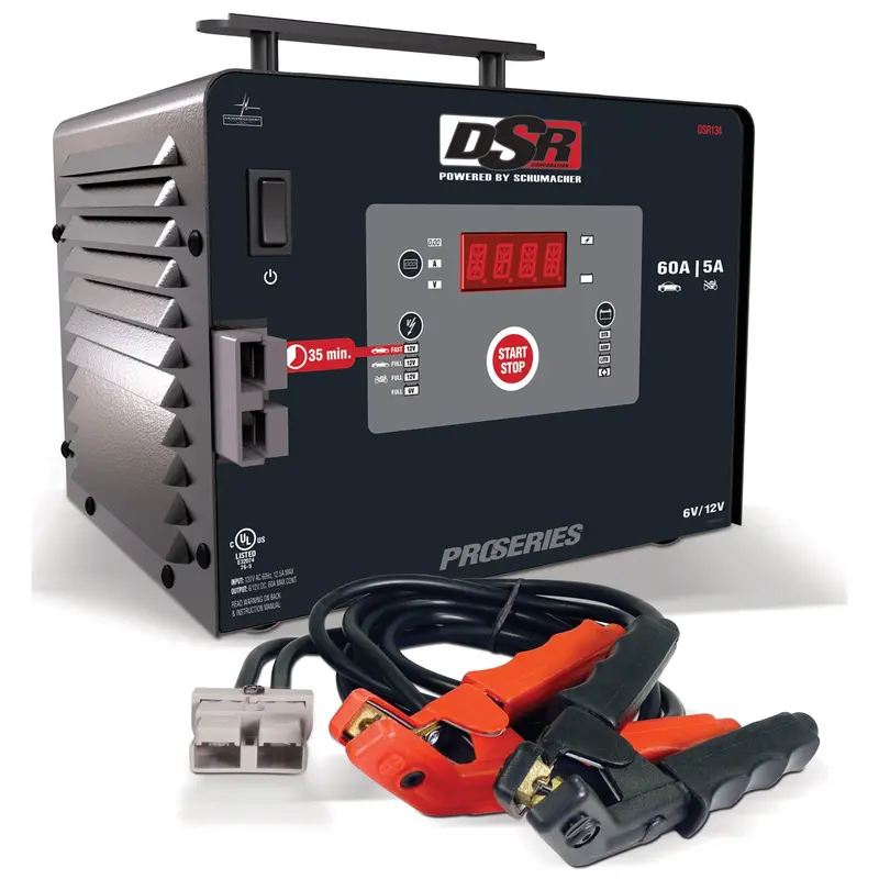 Schumacher 60A 6V/12V Fast Battery Charger Scudsr134 Schumacher Electric 1