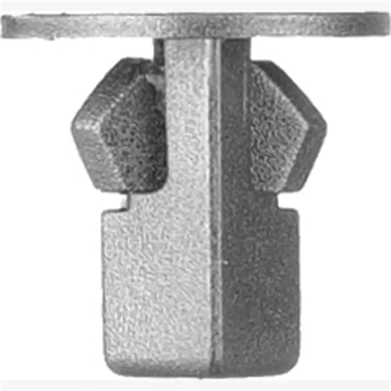 Screw Grommets Blk Nyl Toyota, Size: 1/4", Size: 20Mm, Length: 17Mm, Qty: 10, Other: 90189-06013 Abd6242 Auto Body Doctor 1