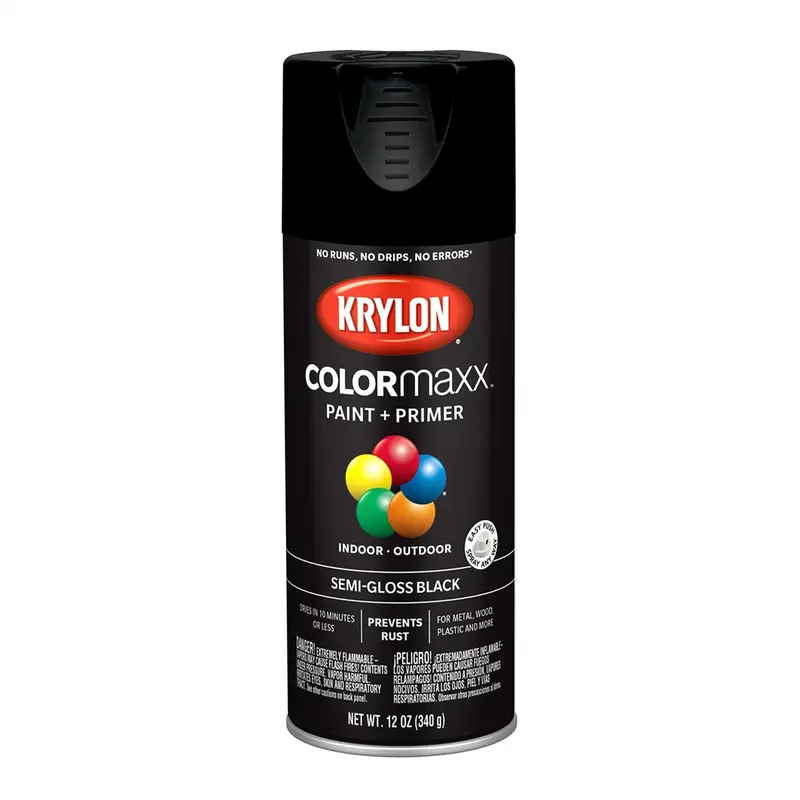 Semi-Gloss Black; 12 Oz. Aerosol Dup5579 Krylon 1