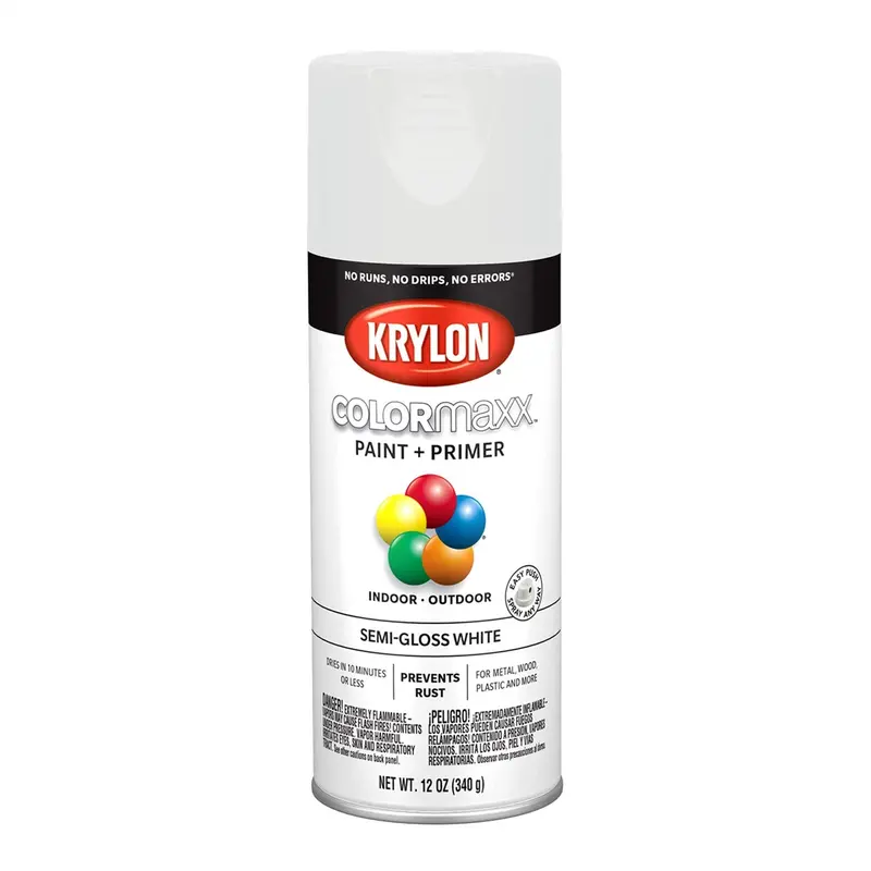 Semi-Gloss White; 12 Oz. Aerosol Dup5580 Krylon 1