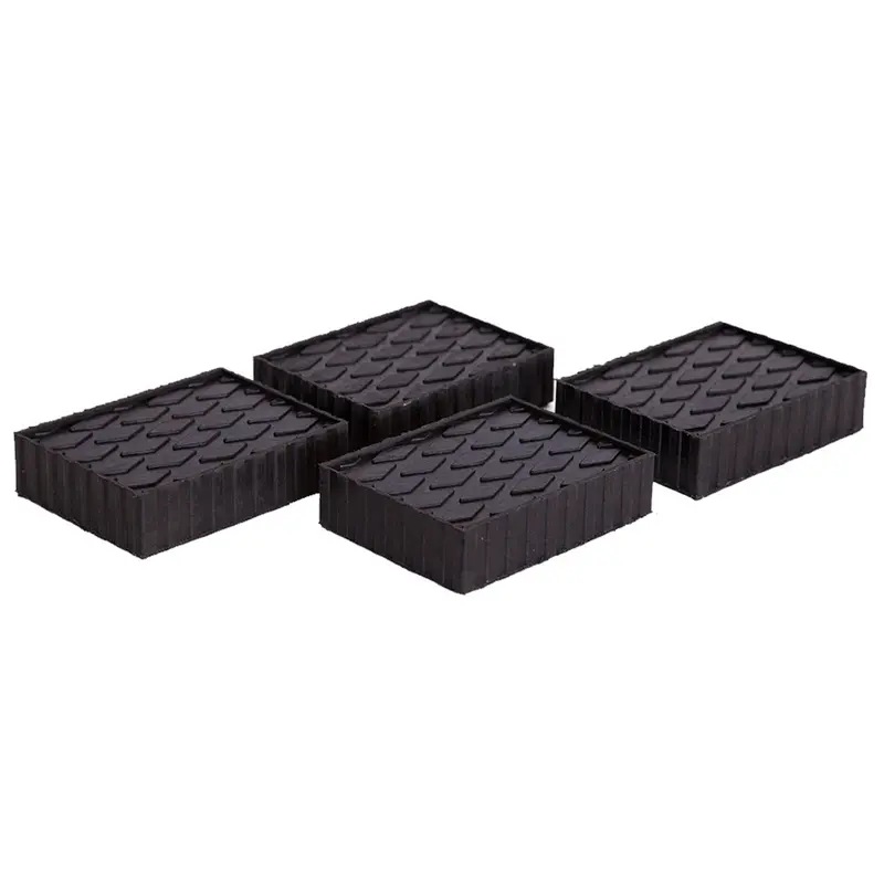 Set Of Four 1 1/2" Tall Fat Polymer Adapter Blocks Rotfj2439 Rotary 1