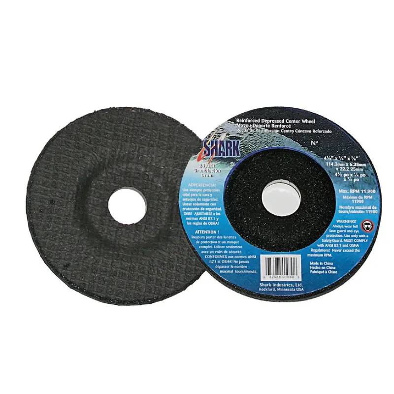 Shark Sdp452-5 4.5-Inch By 0.25-Inch By 0.875-Inch Depressed Center Wheel Srksdp452 Shark Industries 1