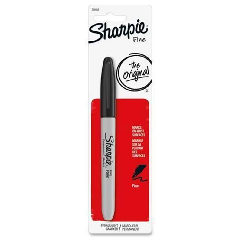 Sharpie Fine Point Permanent Marker, Black Shp30101pp Sharpie 1