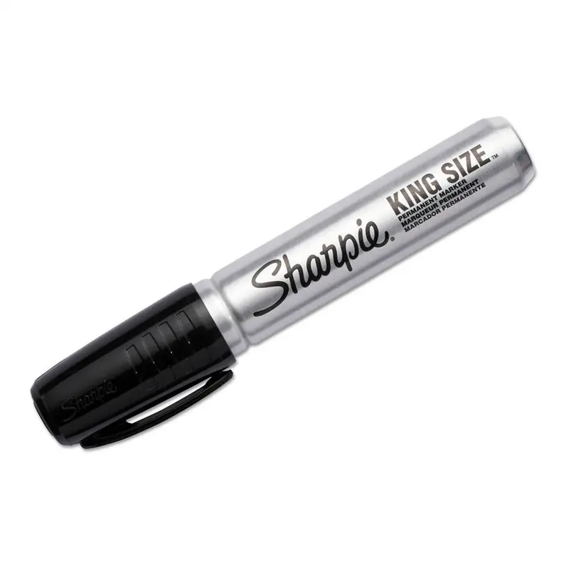 Sharpie King Size Permanent Marker, 1 Black Marker Shp15101-Sh Sharpie 1