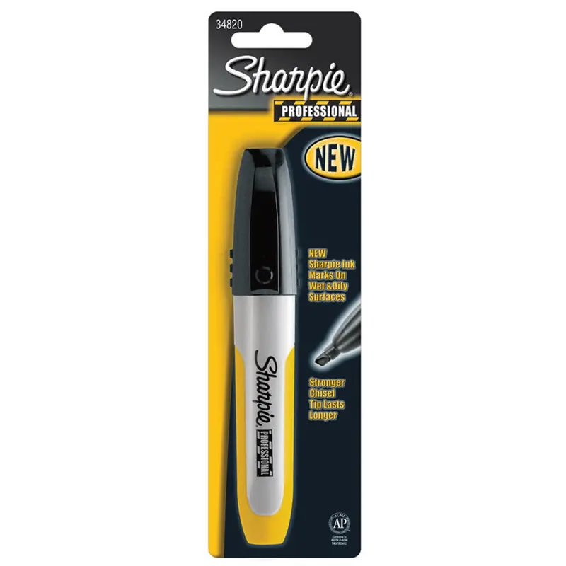 Sharpie Professional Black Permanent Marker Shp34820pp Sharpie 1
