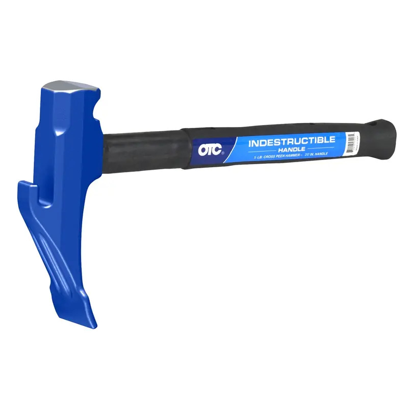 Short 5 Lb. Tire Service Hammer, 20" Length, Indestructable Handle Otc5789id-520 Otc 1