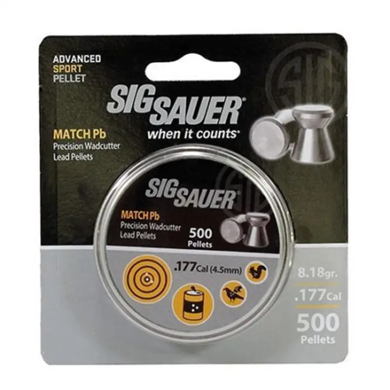 Sig Sauer Sgsair-Ammo-Match-Pb-177-500 Sig Sauer 1