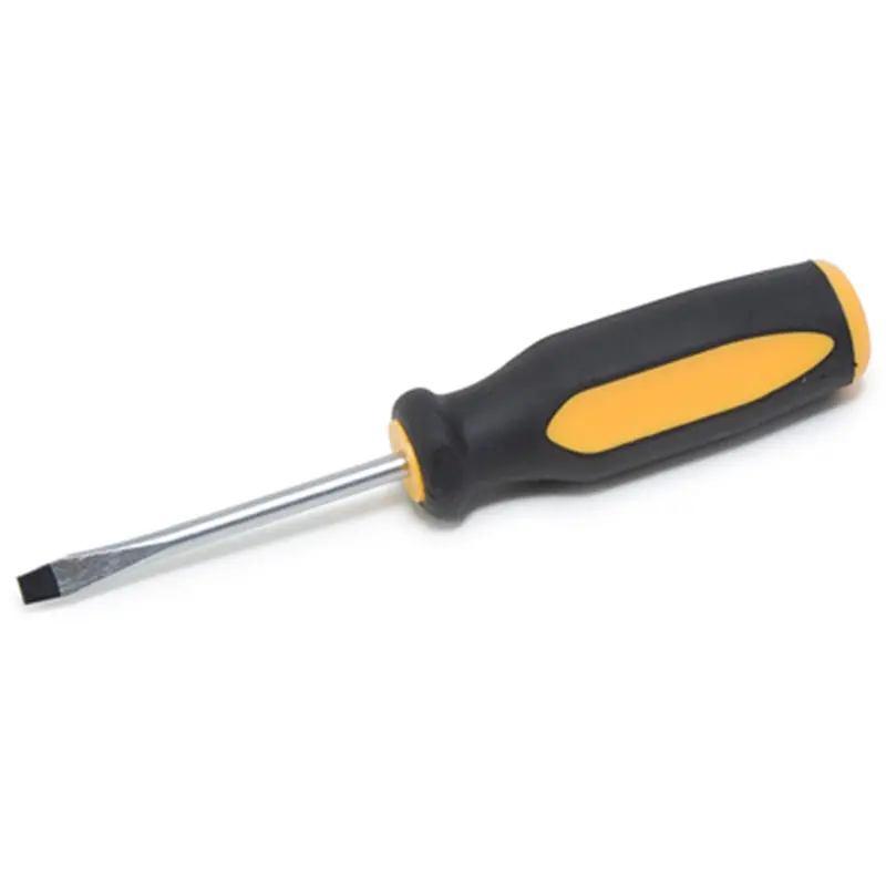 Slotted Screwdriver, 3/16" X 3" Blade, Magnetic Tip, Chrome Vanadium Shaft, Ergonomic Handle Tit11233 Titan 1