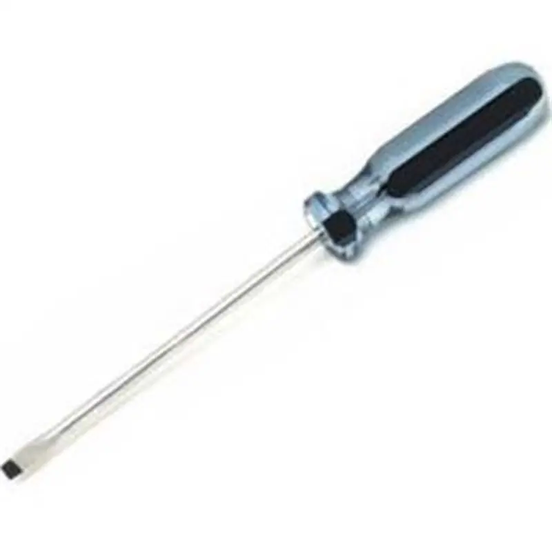 Slotted Screwdriver, 3/8" Tip, With 12" Shaft, Clear Handle Wlmw30983 Wilmar Corp. / Performance Tool 1