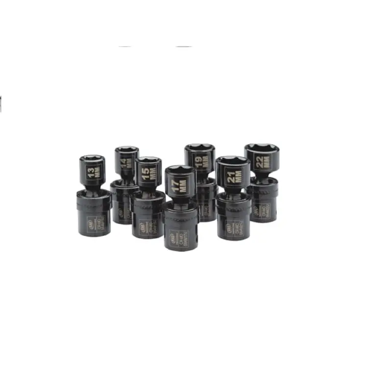 Socket Set 7 Pc 1/2 In Drive Metric Universal Irtsk4m7un Ingersoll Rand 1