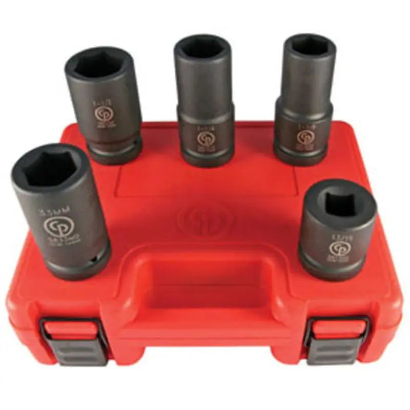 Socket Set, Metric Cptss8205ws Chicago Pneumatic 1