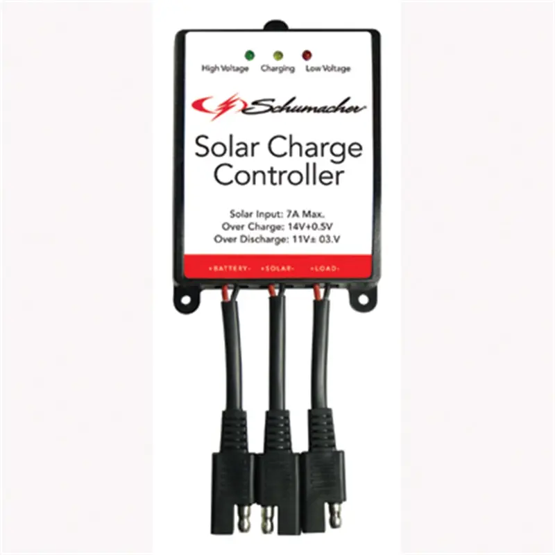 Solar Charge Controller, Protects Battery From Overcharge And Discharge, For 12 Volt Solar Panels Scuspc-7A Schumacher Electric 1